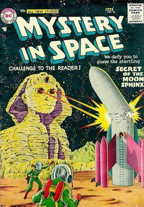 Mystery in Space (1951) #36 cover