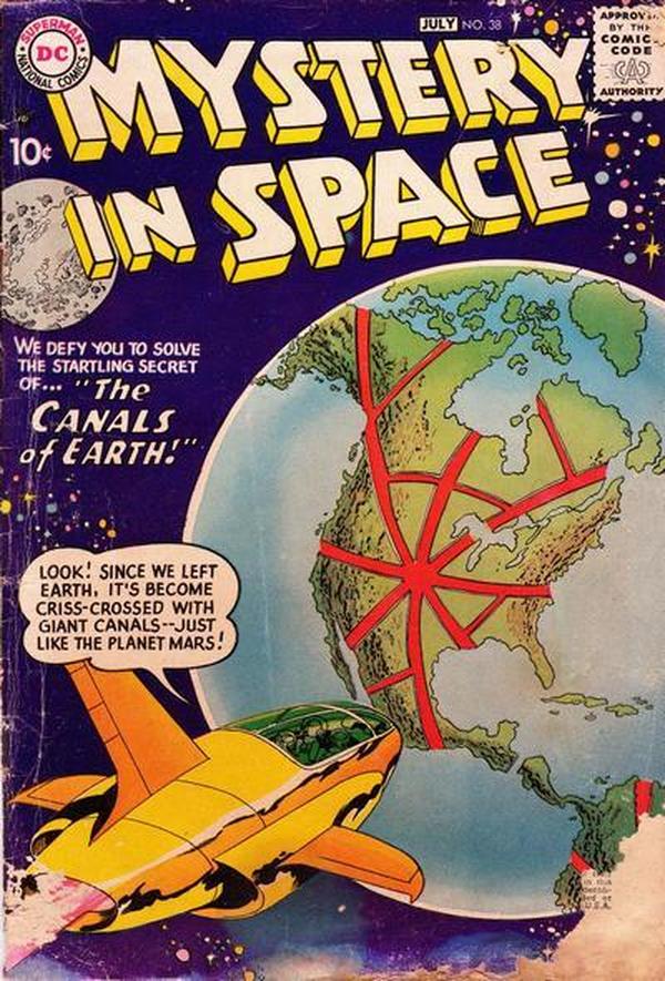 Mystery in Space (1951) #38 cover