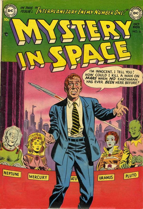 Mystery in Space (1951) #10 cover