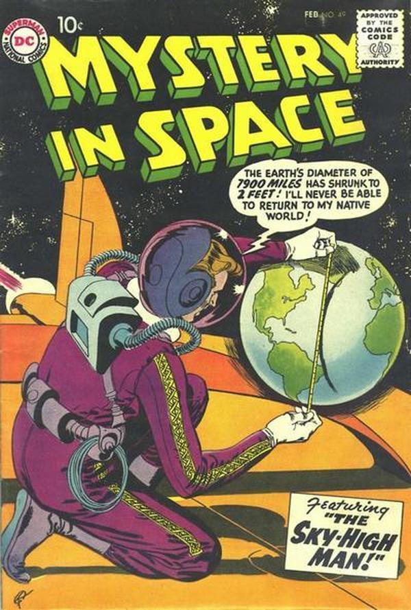 Mystery in Space (1951) #49 cover