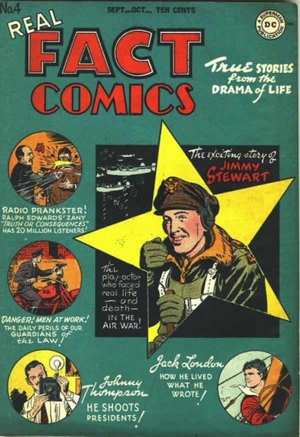 Cover of Real Fact Comics #4