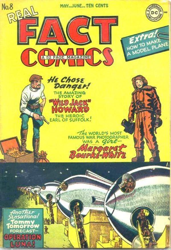 Cover of Real Fact Comics #8