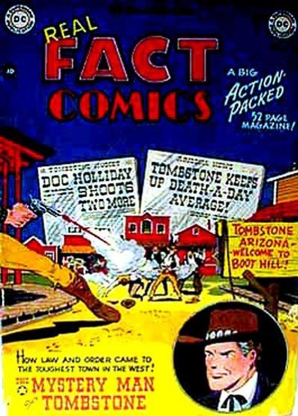 Cover of Real Fact Comics #18