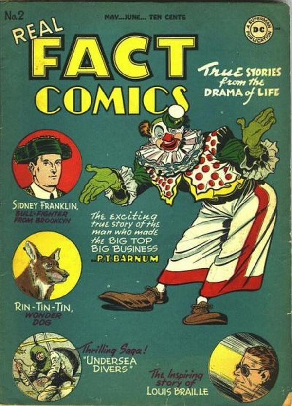 Cover of Real Fact Comics #2