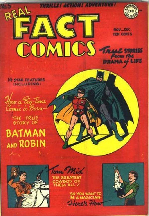 Cover of Real Fact Comics #5