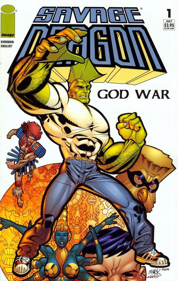 Savage Dragon: God War (2004) #1 cover