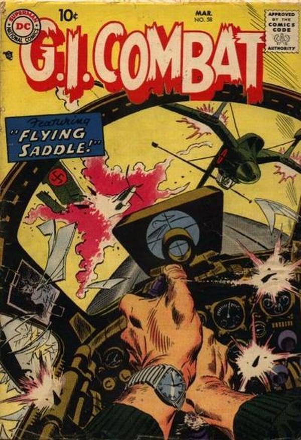 Cover of G.I. Combat #58