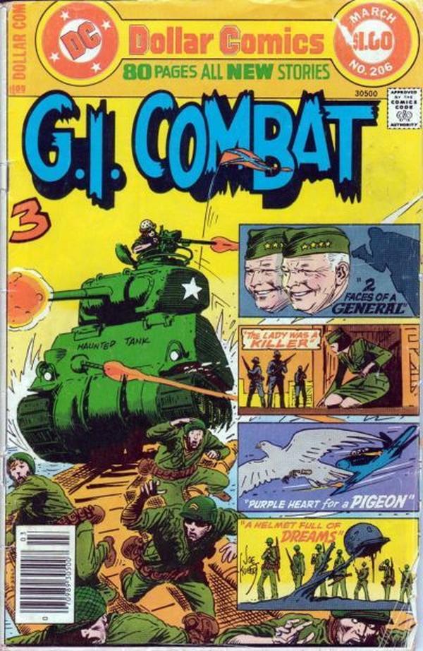 G.I. Combat #206 cover