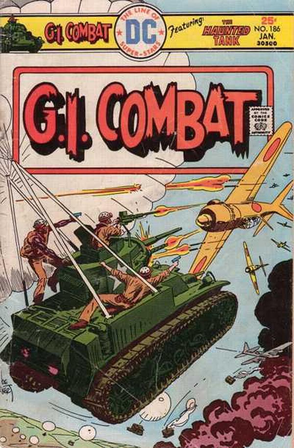 G.I. Combat #186 cover