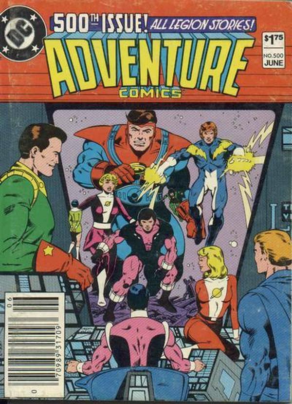 Adventure Comics (1938) #500 cover