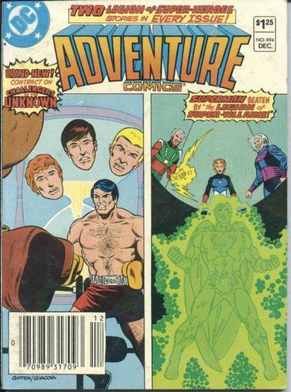 Adventure Comics (1938) #494 cover