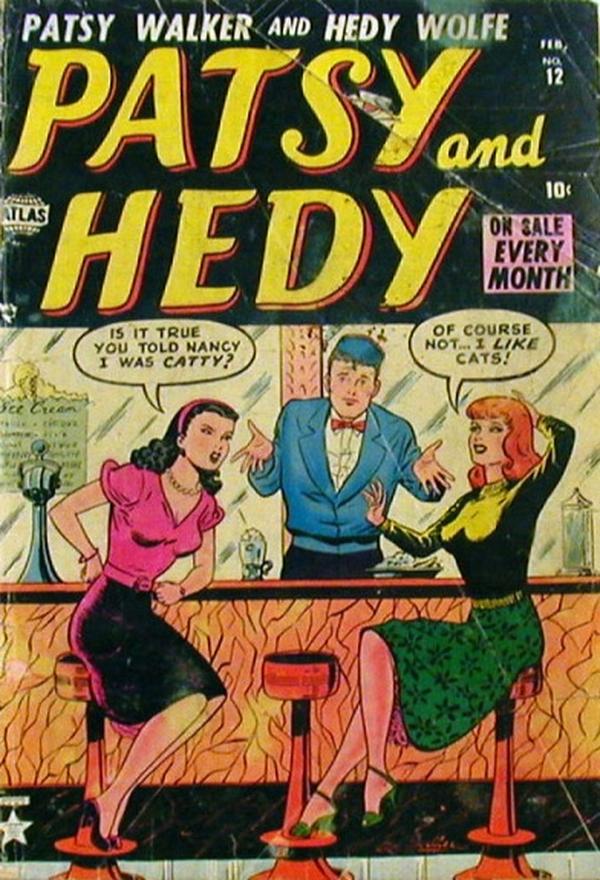 Cover of Patsy and Hedy #12