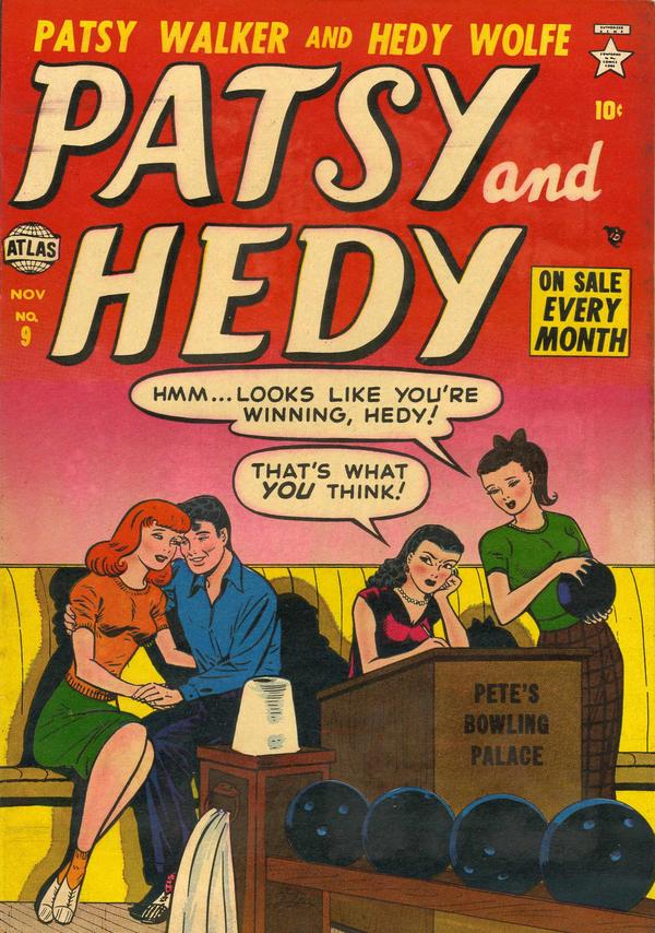 Cover of Patsy and Hedy #9