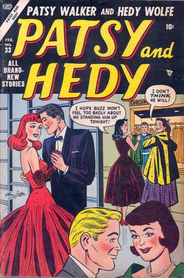 Cover of Patsy and Hedy #33