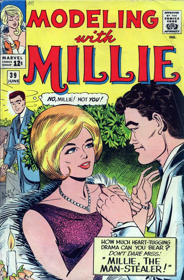 Modeling with Millie (1963) #39 cover