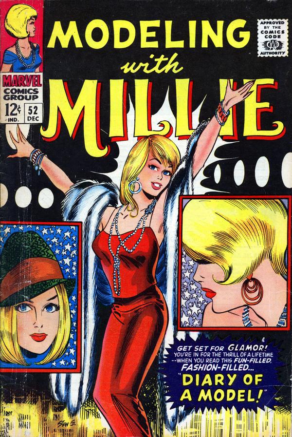 Modeling with Millie (1963) #52 cover