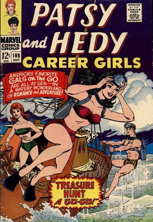 Cover of Patsy and Hedy #108
