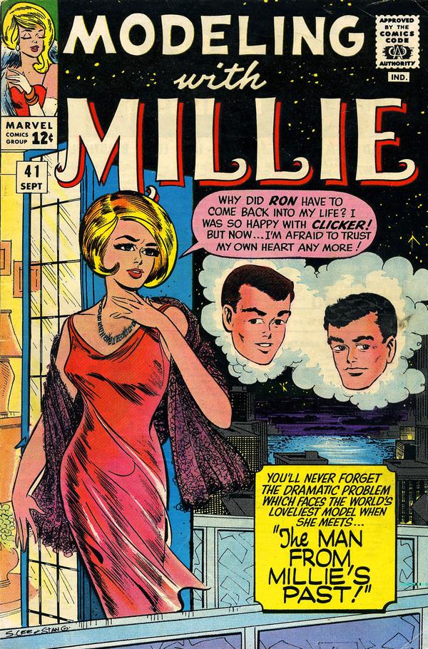 Modeling with Millie (1963) #41 cover