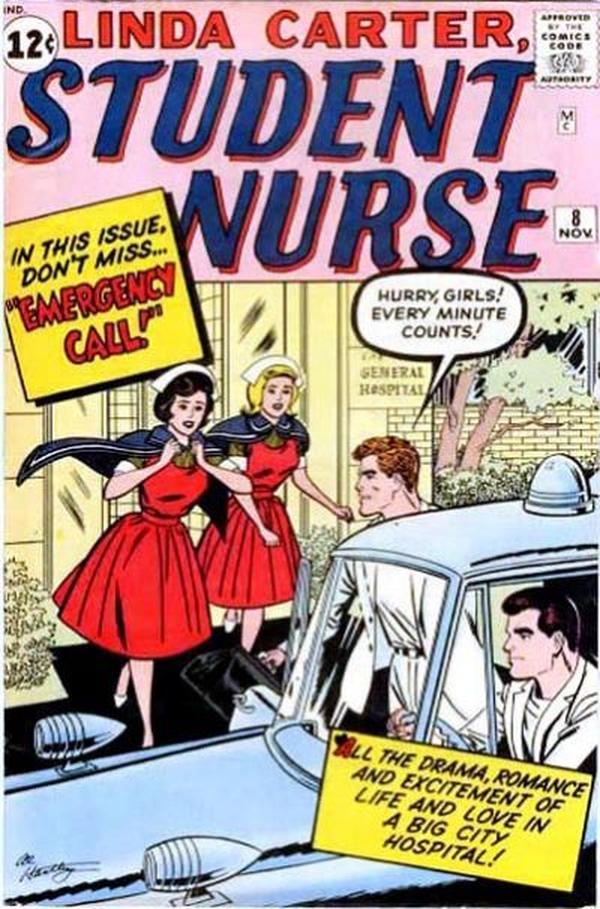 Linda Carter, Student Nurse (1961) #8 cover
