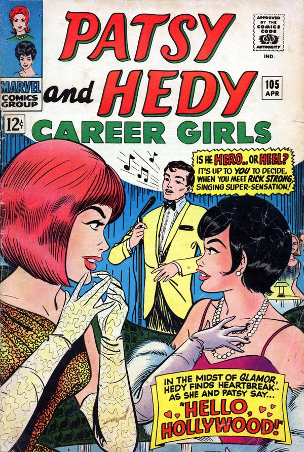 Cover of Patsy and Hedy #105