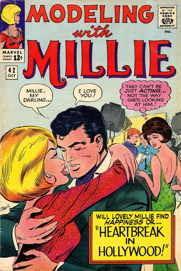 Modeling with Millie (1963) #42 cover