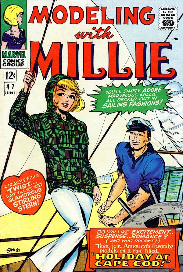 Modeling with Millie (1963) #47 cover
