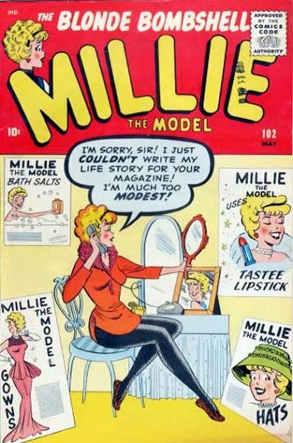 Cover of Millie the Model Comics #102