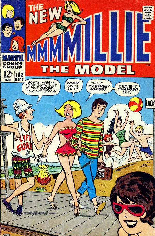 Millie the Model #162 cover