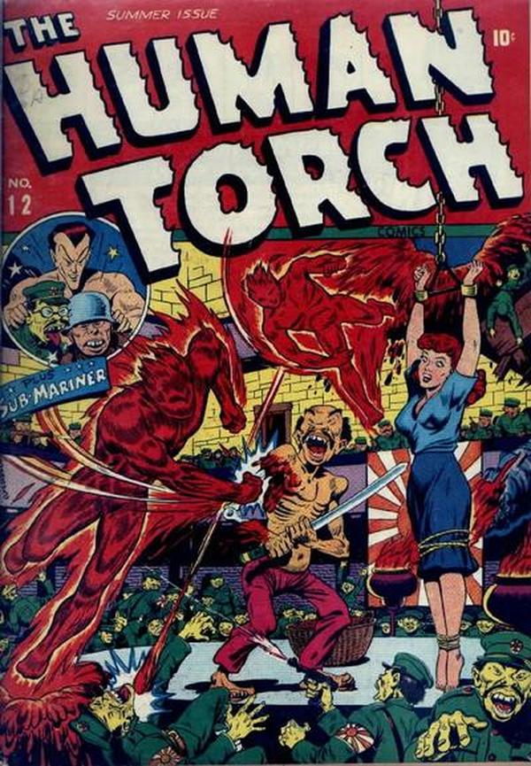 The Human Torch (1940) #12 cover