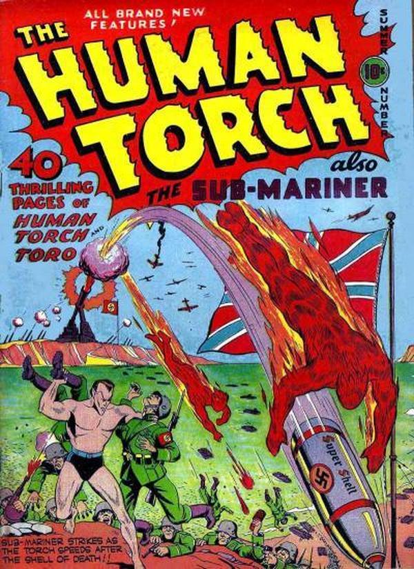 The Human Torch (1940) #5[a] cover