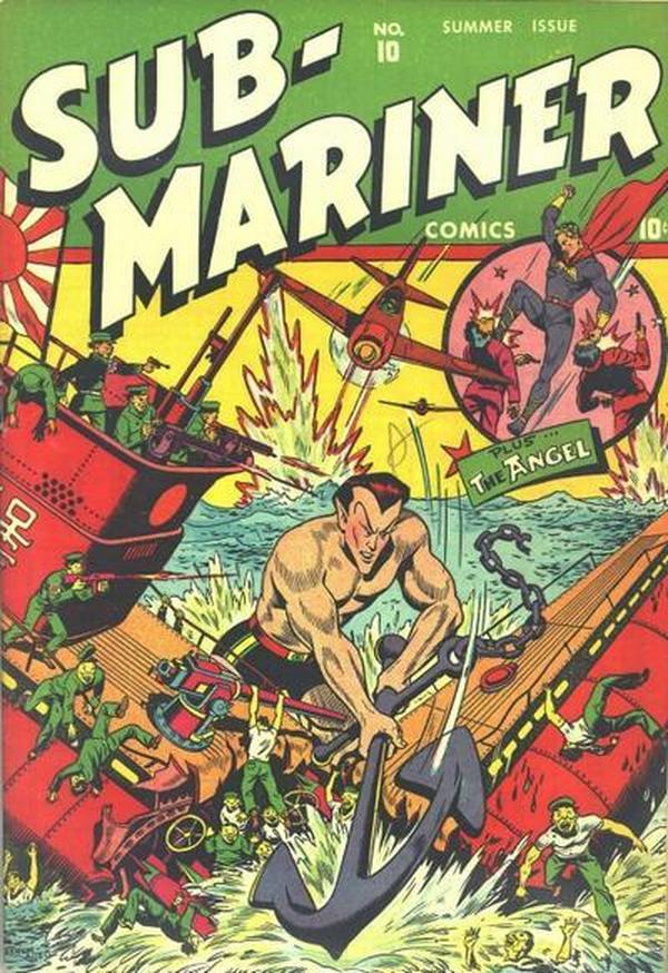 Sub-Mariner Comics (1941) #10 cover