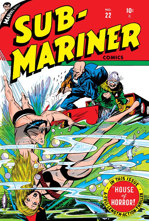 Sub-Mariner Comics (1941) #22 cover
