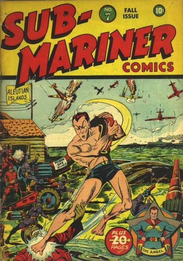 Sub-Mariner Comics (1941) #7 cover