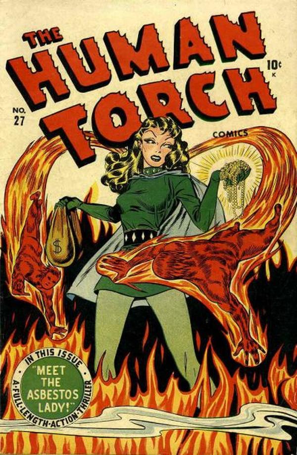 The Human Torch (1940) #27 cover