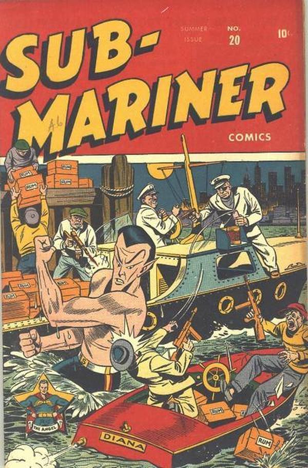 Sub-Mariner Comics (1941) #20 cover