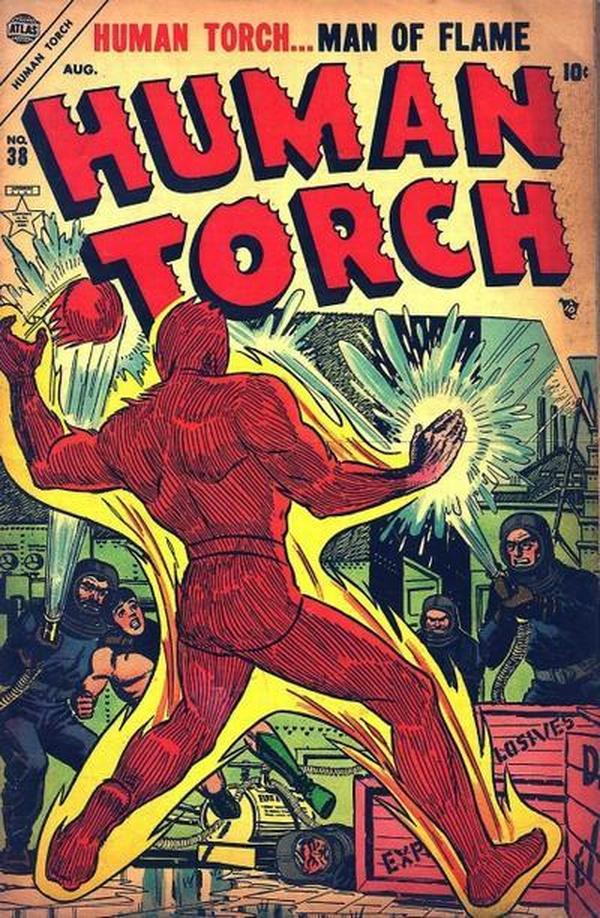 The Human Torch (1940) #38 cover