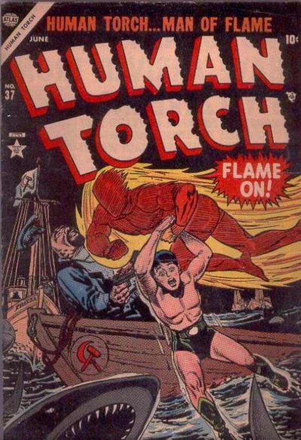 The Human Torch (1940) #37 cover