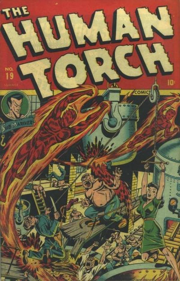 The Human Torch (1940) #19 cover