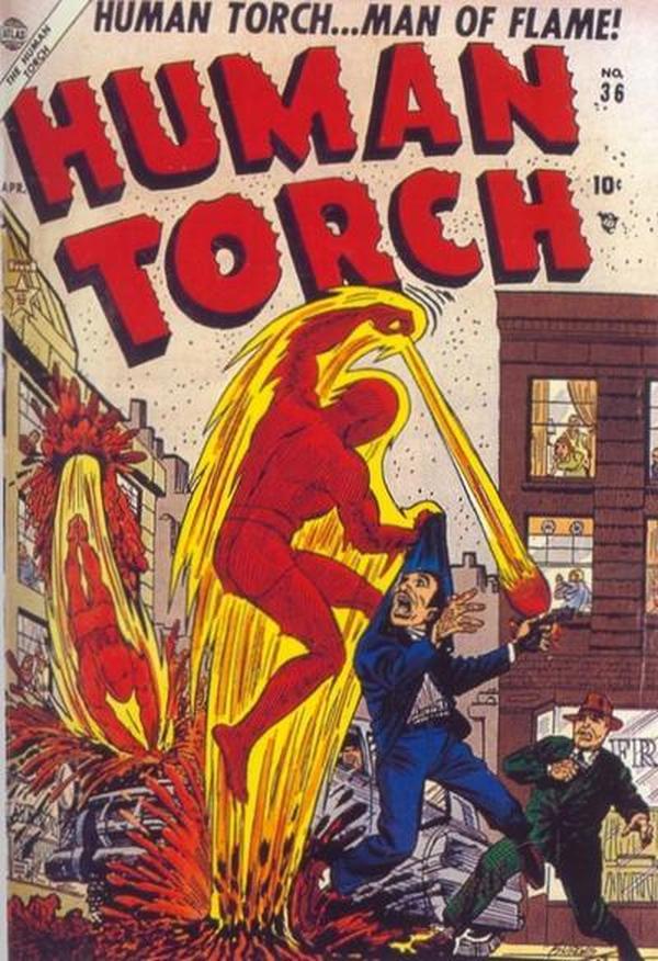 The Human Torch (1940) #36 cover