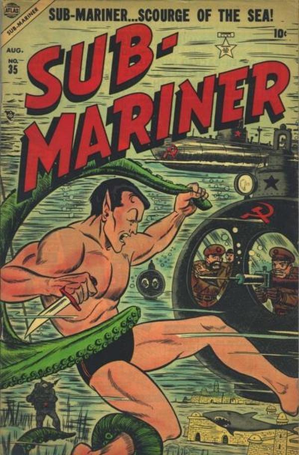 Sub-Mariner #35 cover