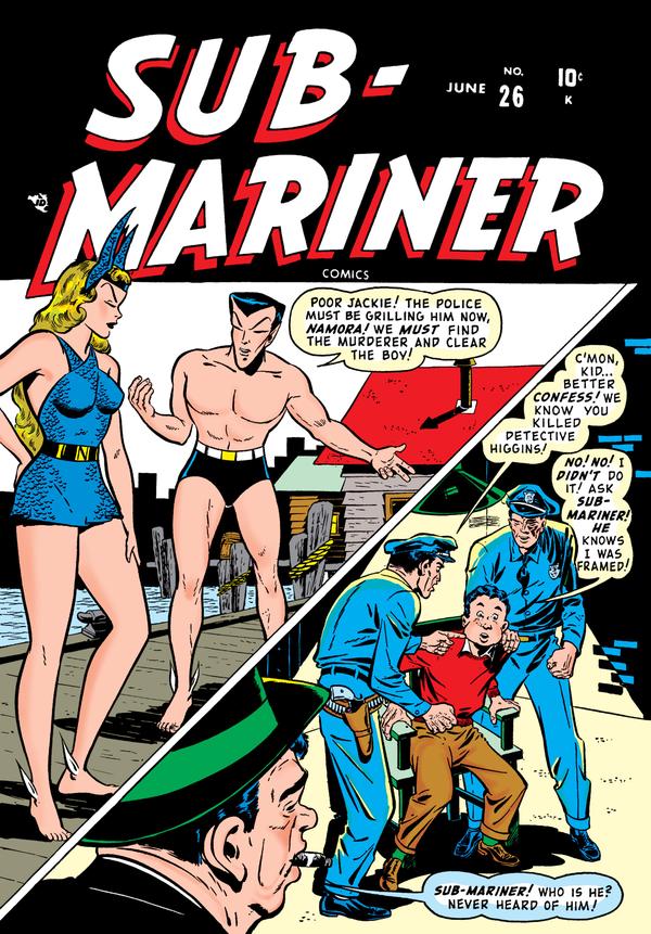 Sub-Mariner Comics (1941) #26 cover