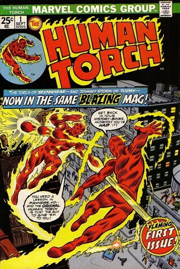 The Human Torch (1974) #1 cover