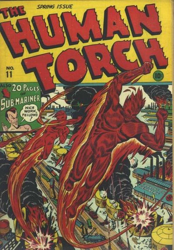 The Human Torch (1940) #11 cover