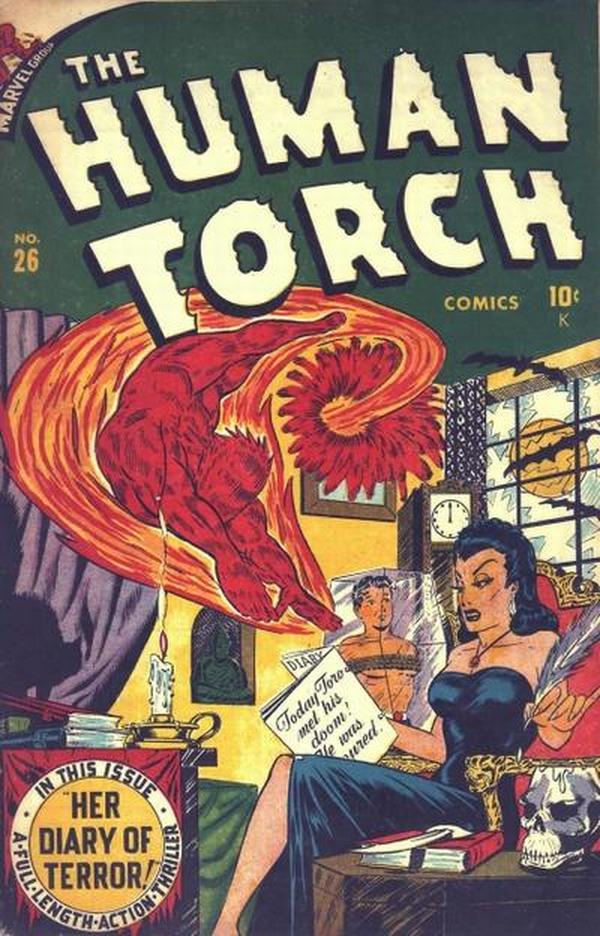 The Human Torch (1940) #26 cover