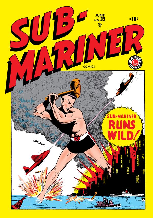 Sub-Mariner Comics (1941) #32 cover