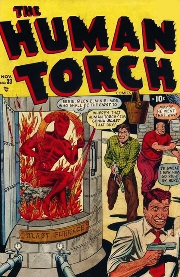 The Human Torch (1940) #33 cover