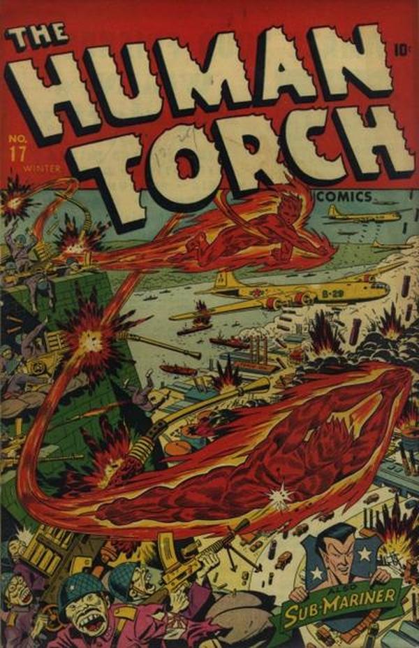 The Human Torch (1940) #17 cover