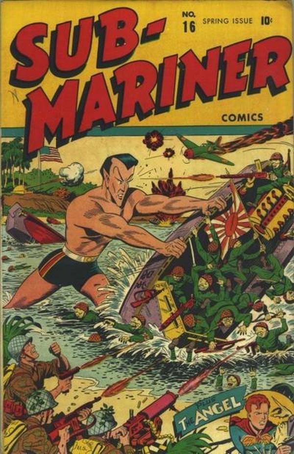 Sub-Mariner Comics (1941) #16 cover