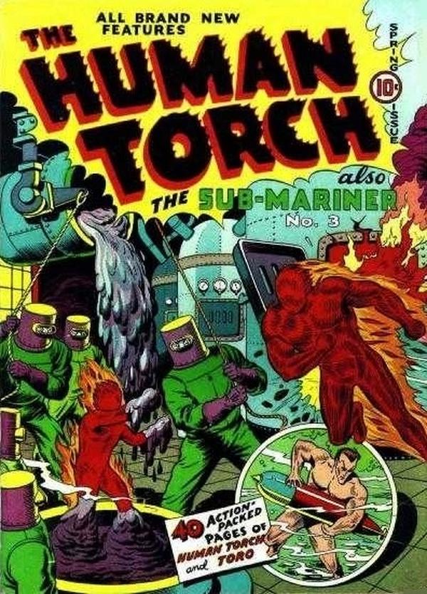 The Human Torch (1940) #4 (3) cover