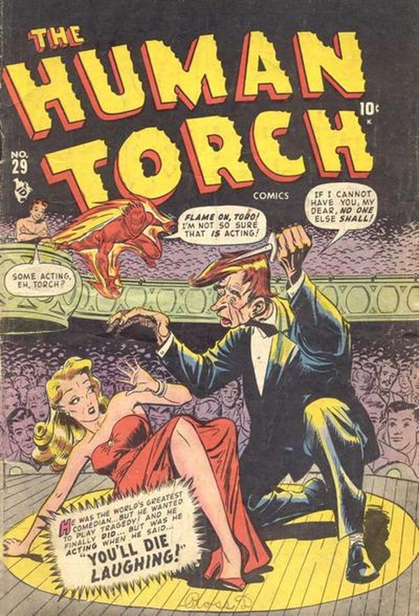 The Human Torch (1940) #29 cover